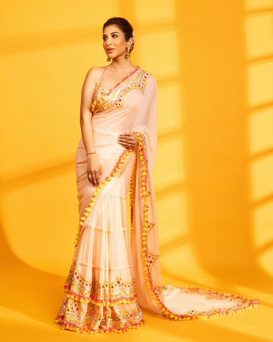 Sophie Saree in Deehar Saree