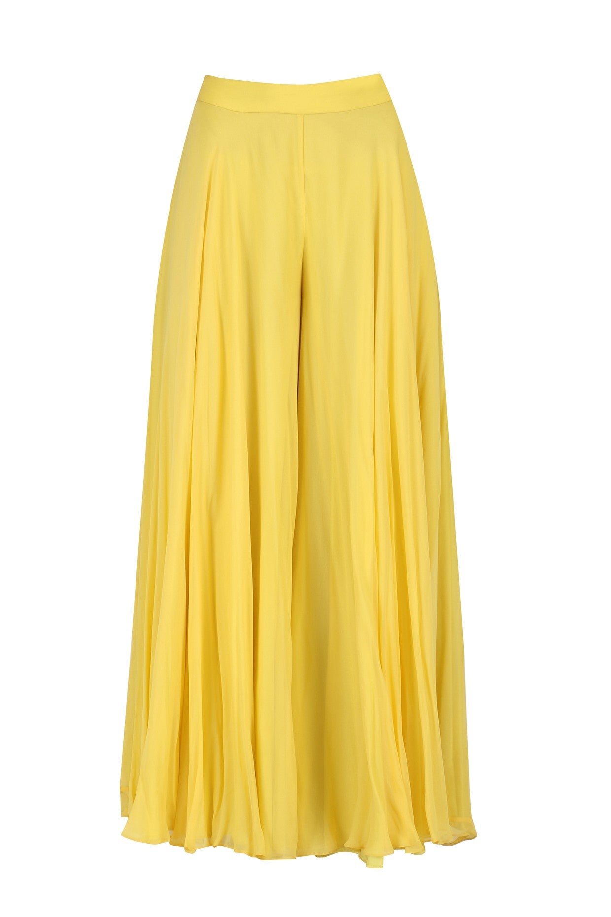 Mint Anarkali & Lemon Yellow Sharara With Dupatta