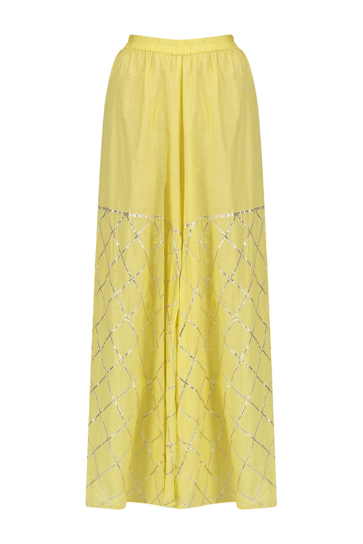 Lemon Yellow Kurta & Sharara With Dupatta