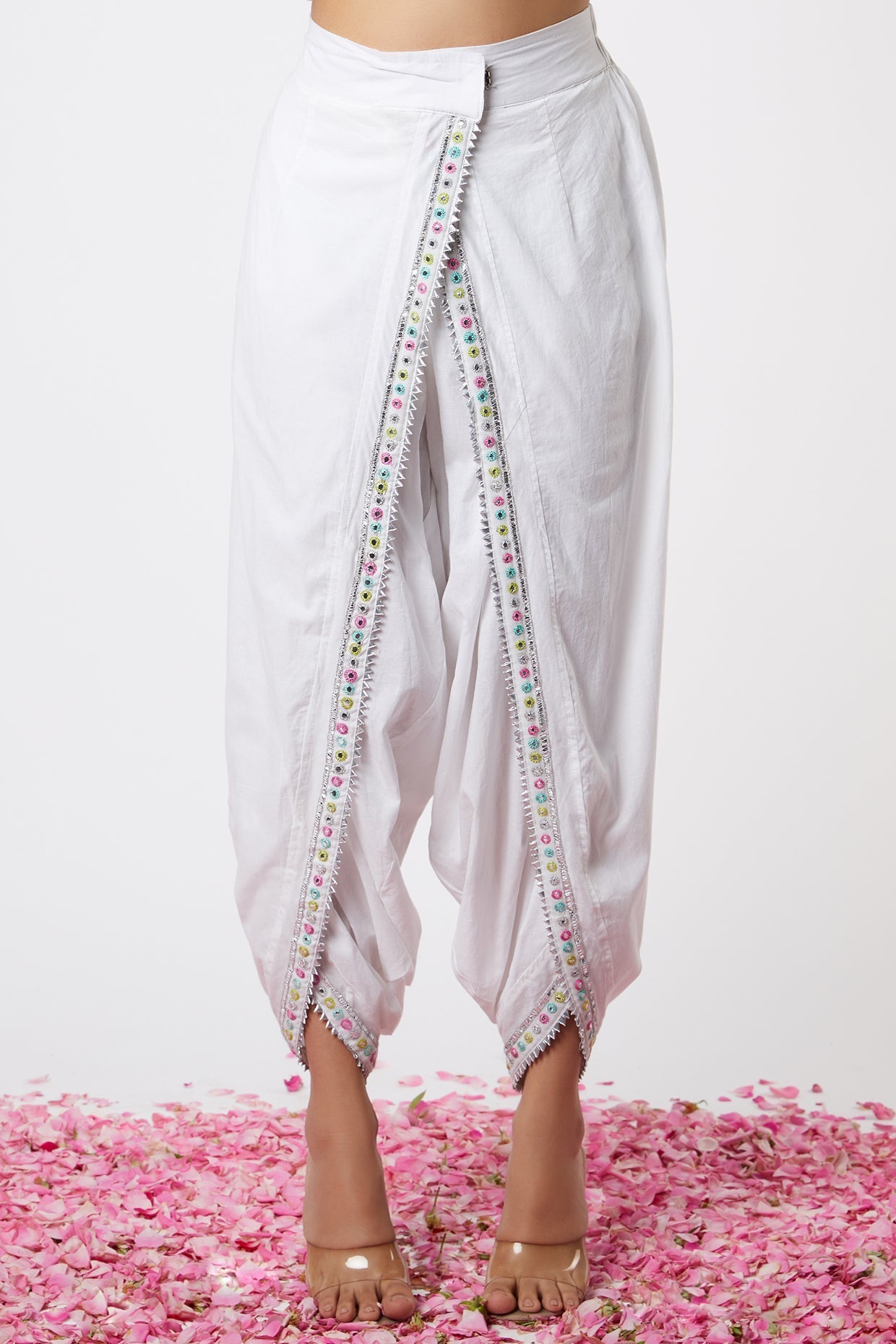 Noor AG with Dhoti