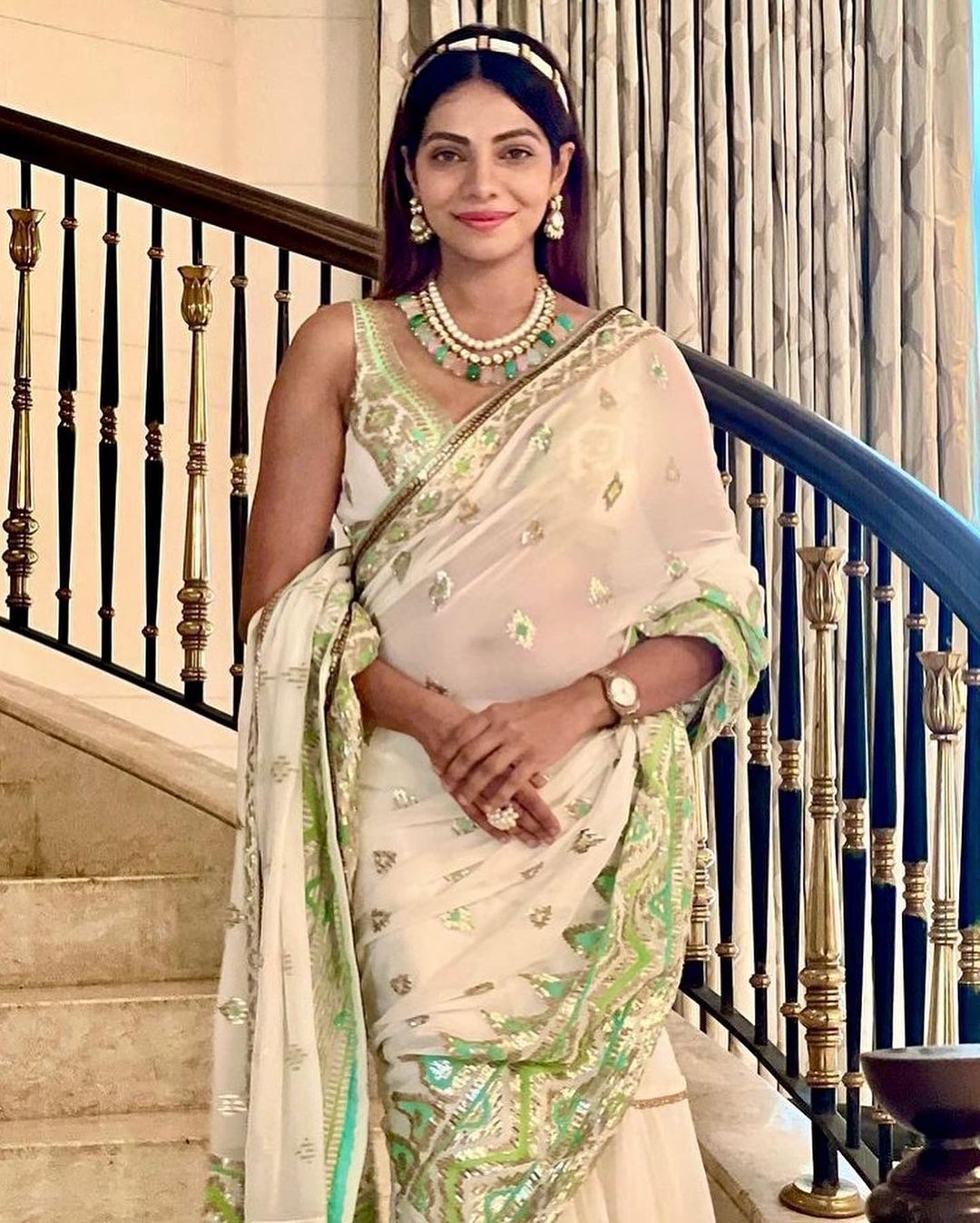 Tanvi Thakkar in Fez Saree