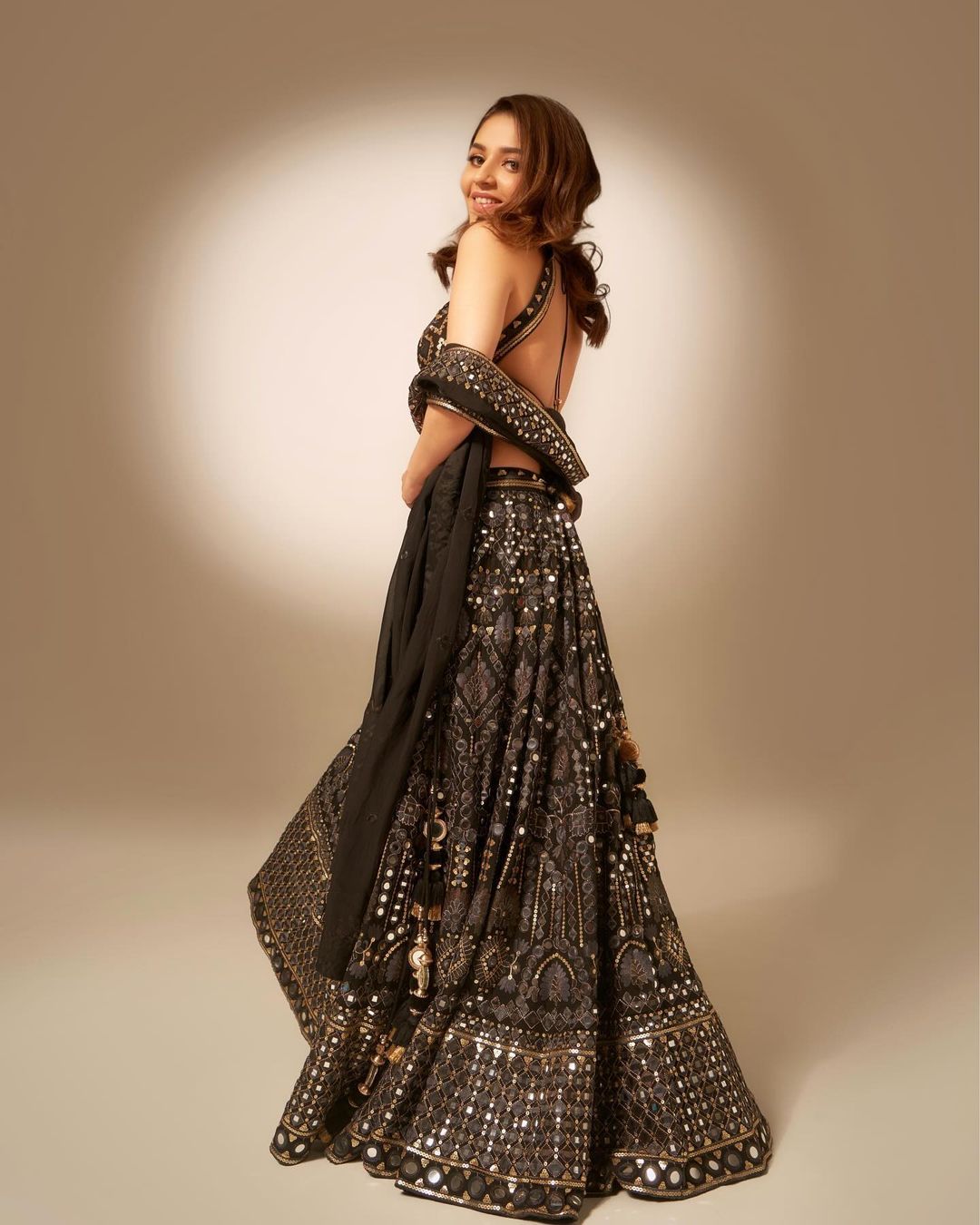 Smriti Lehenga Set- side view