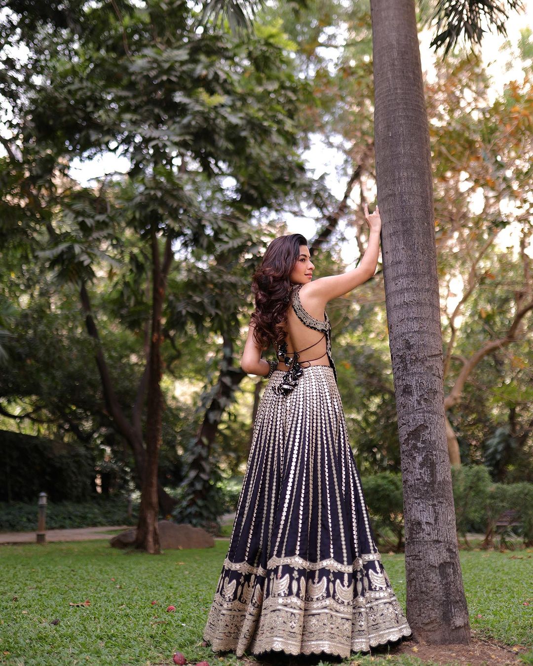 Prerna Mehra in Golconda Kriti Lehenga set