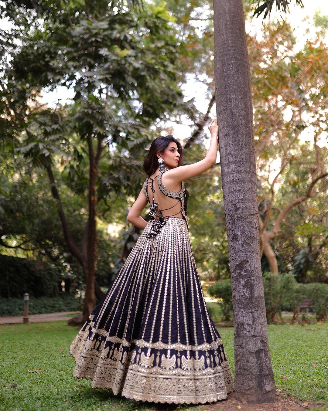 Prerna Mehra in Golconda Kriti Lehenga set