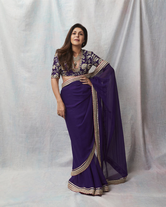 Anaita Shroff in Golconda Myra saree set