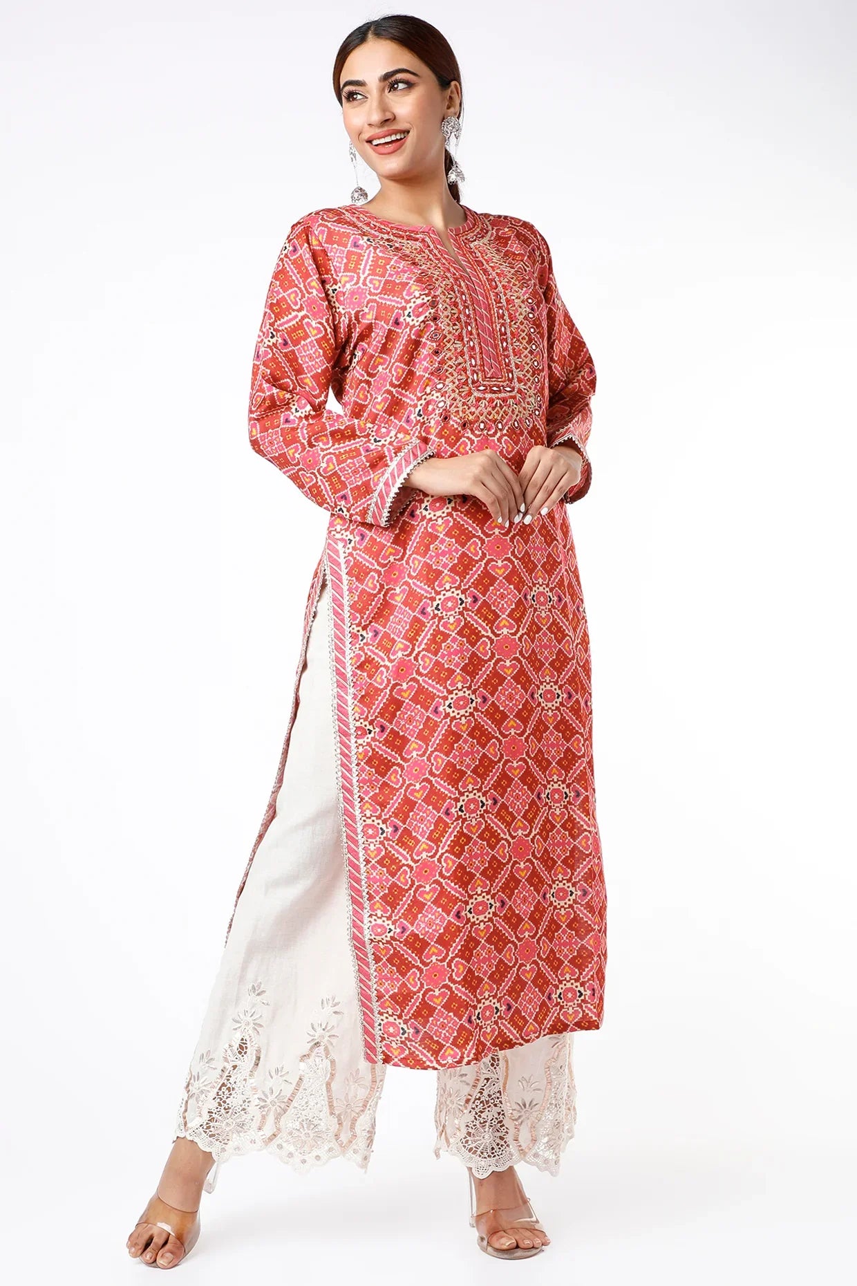 Designer Liyana Tunic Set- front view