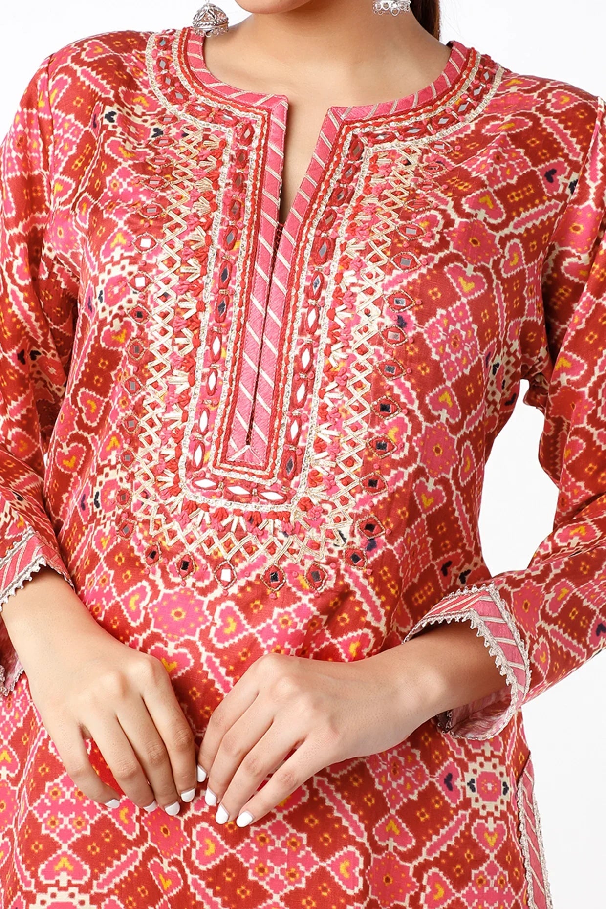 Designer Liyana Tunic Set- close view