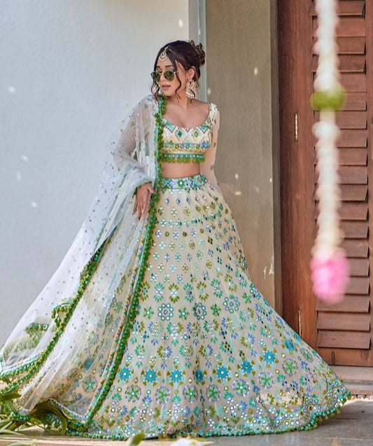 Riya Jain in Alani Lehenga Set