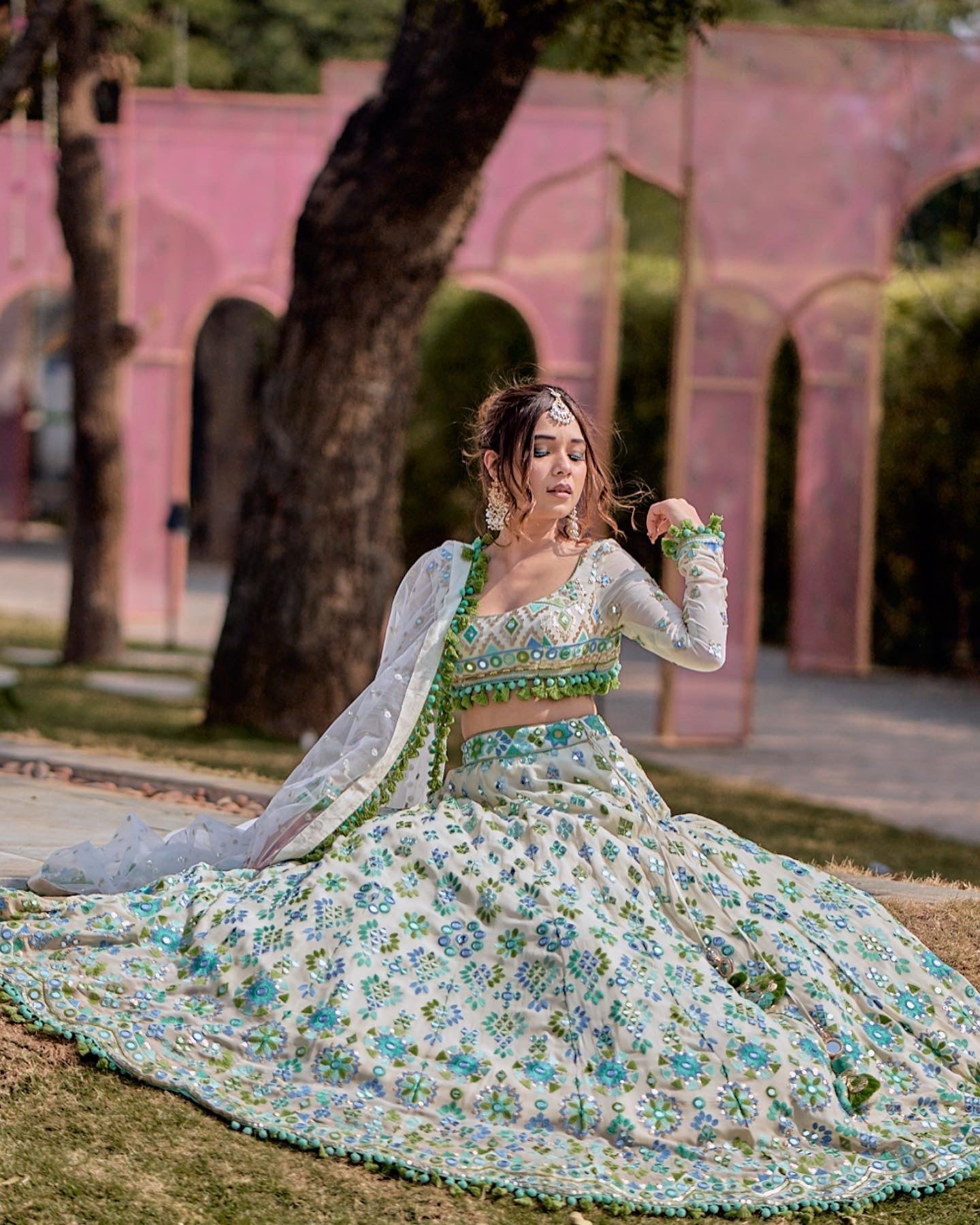 Riya Jain in Alani Lehenga Set