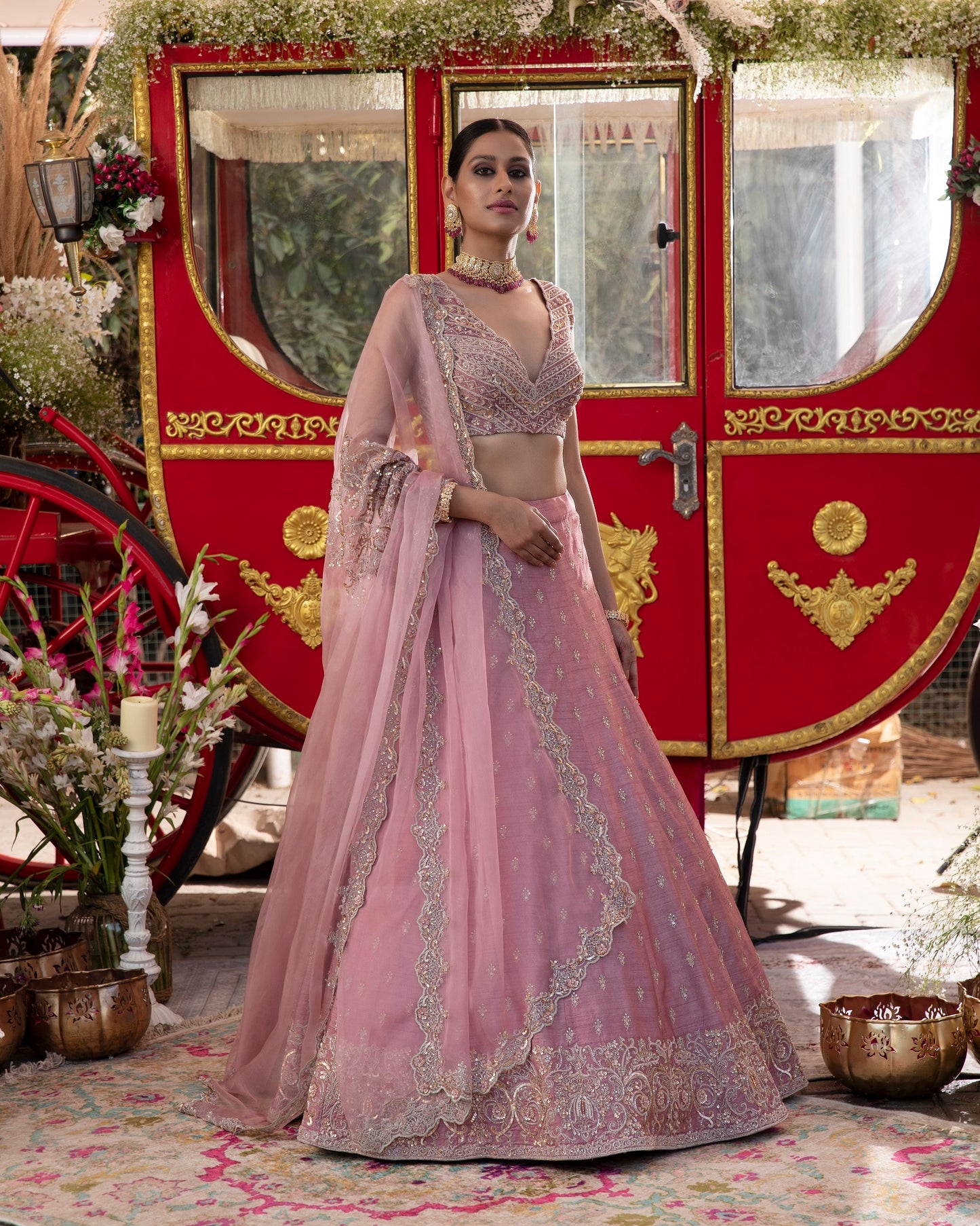 Lylac Lehenga Set