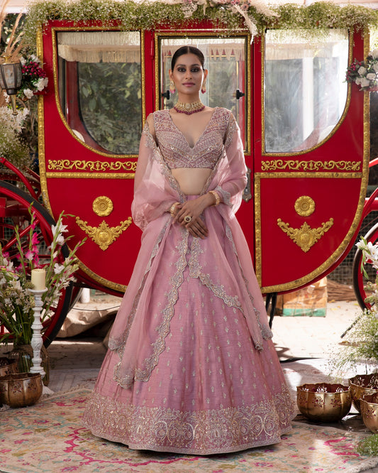 Lylac Lehenga Set