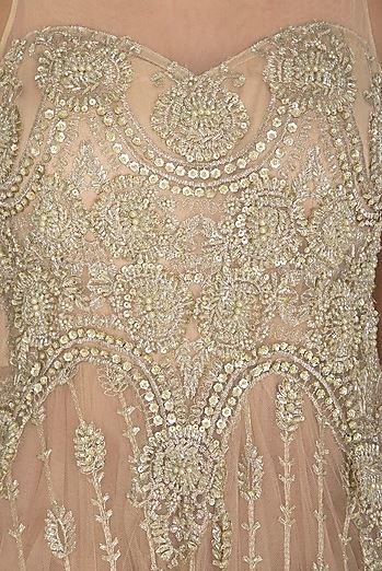 Gold Embroidered Gown