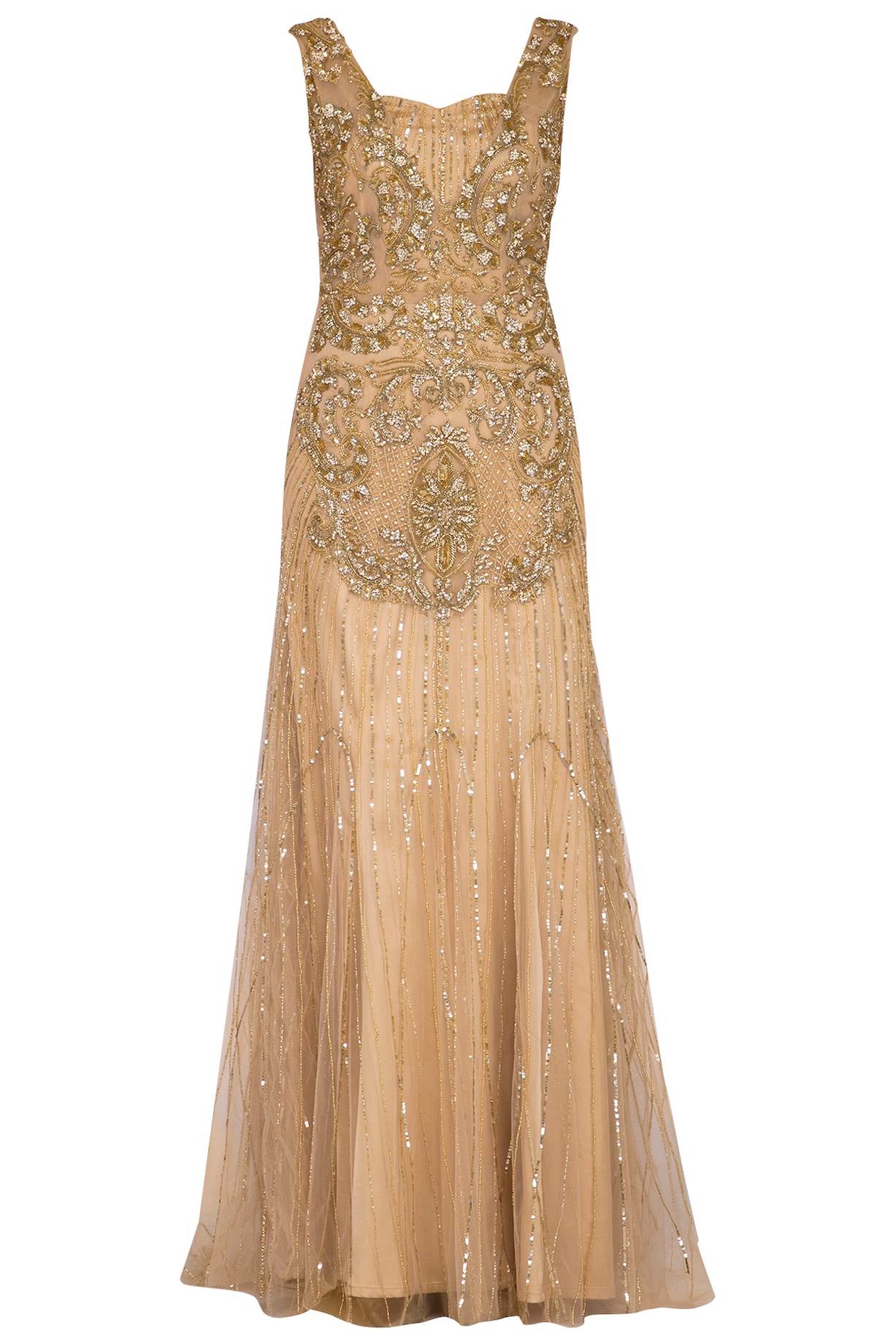 Gold Mermaid Gown