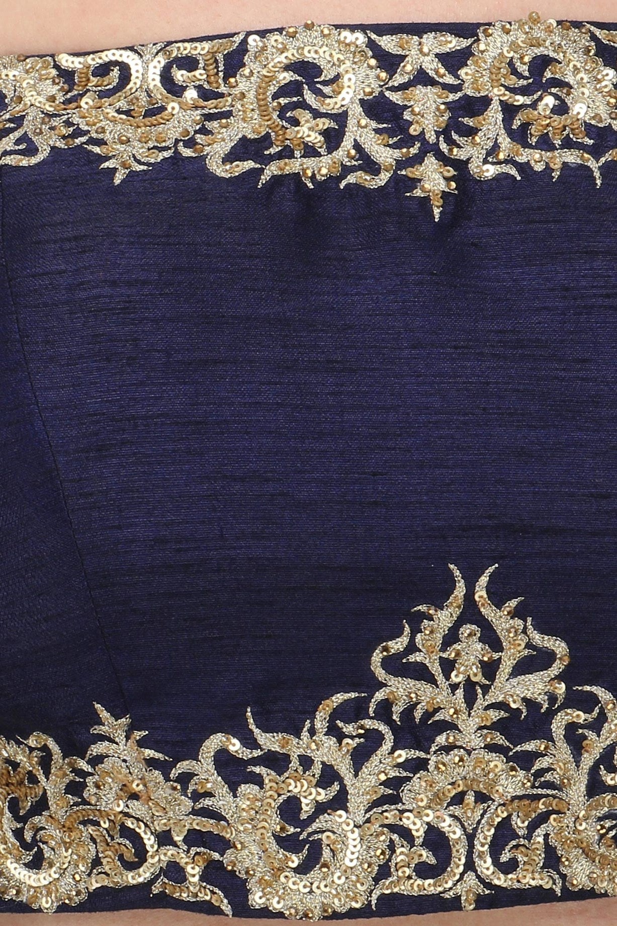 Navy Blue Lehenga Set