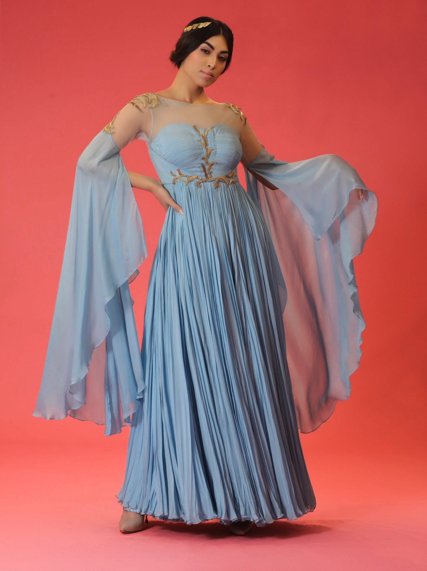 Sky Blue Gown